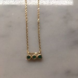love audry rose Jewelry - Love Audry Rose Emerald Triplet Necklace love audry rose Jewelry - Love Audry Rose Emerald Triplet Necklace